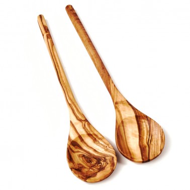 Produktbild von 2er Set Löffel Aus Olivenholz 20 Cm | Marktplatz