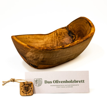 Obstschale aus Olivenholz: Nachhaltiger Genuss Größe (Radio) 30 cm